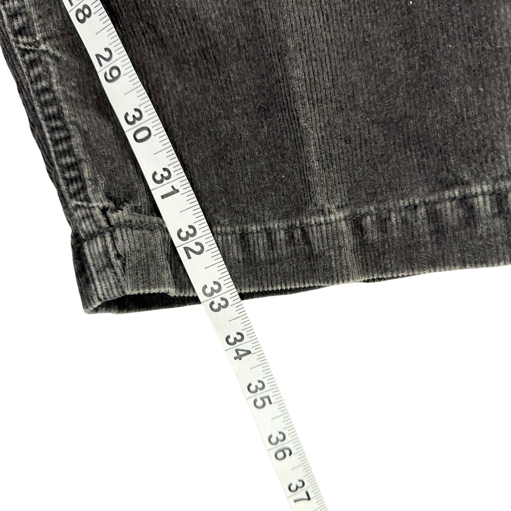 Gramicci Corduroy Pants Mens L Gray Belted Tapered Outdoor Hiking Gorpcore Climb - Picture 10 of 15